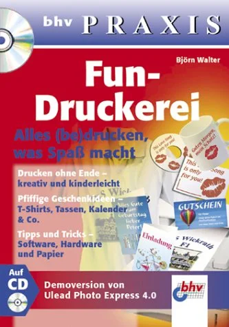 Fun-Druckerei, m. CD-ROM