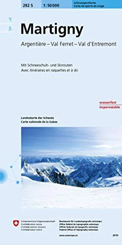Carte de randonn�e : Martigny ski
