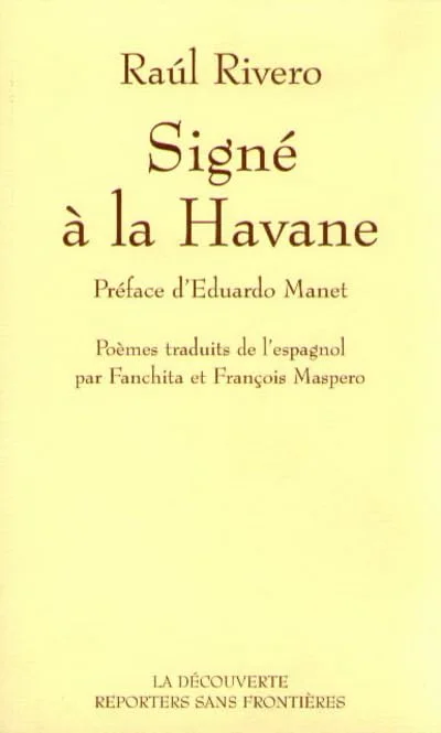 Sign� � La Havane