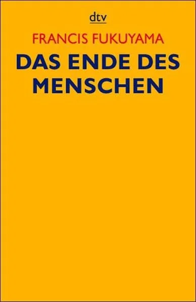 Das Ende des Menschen.
