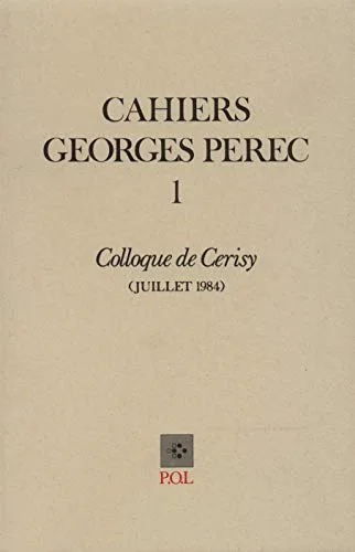 Cahiers Georges Pérec