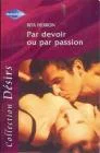 Par devoir ou par passion desirs 111