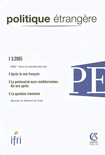 Politique �trang�re, N� 3, 2005 :