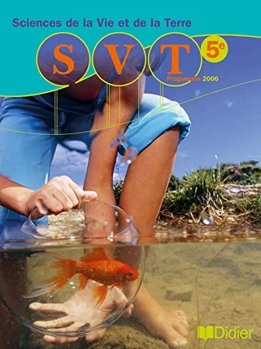 Sciences de la Vie et de la Terre 5e : Programme 2006