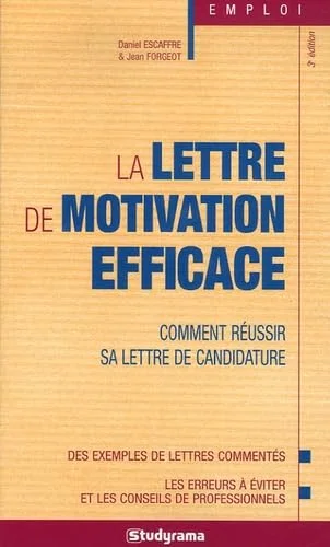 La lettre de motivation efficace