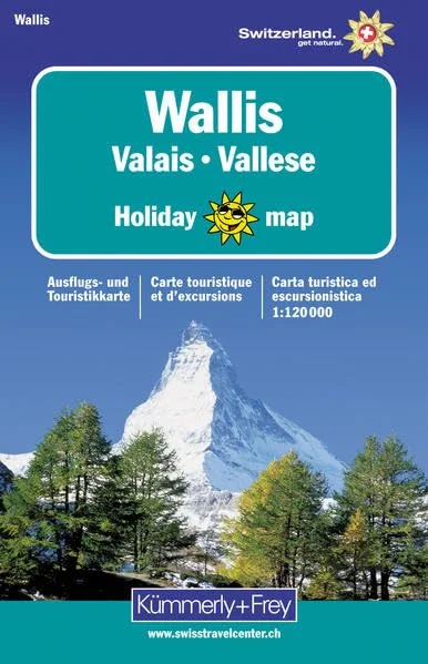Wallis Holiday Map 1 : 120 000.