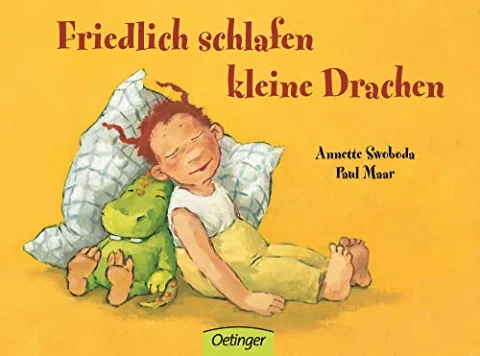 Friedlich schlafen kleine Drachen.