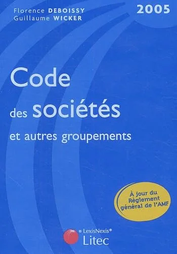 Code des soci�t�s et autres groupements 2005