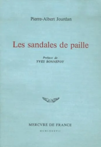 Les sandales de paille