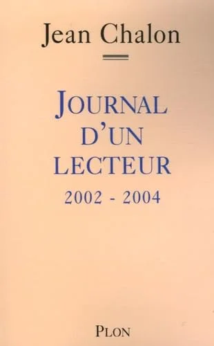Journal d'un lecteur : 2002-2004