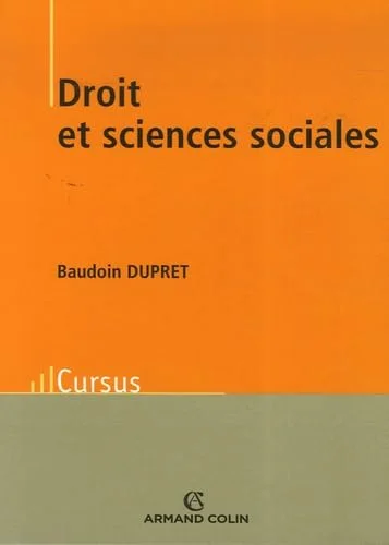 Droit et sciences sociales