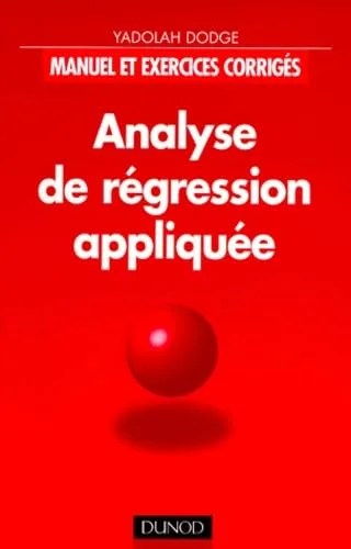 Analyse de r�gression appliqu�e