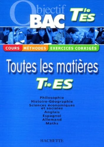 Objectif Bac Terminale ES