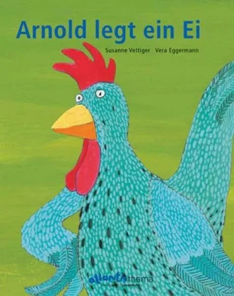 Arnold legt ein Ei.