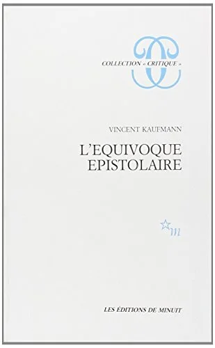 L'�quivoque �pistolaire