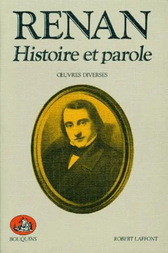 Renan : Histoire et parole