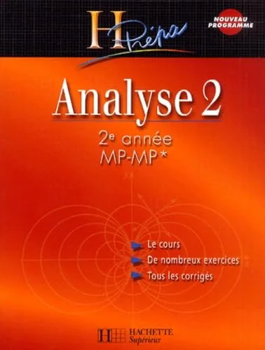 Analyse 2 : 2e ann�e MP-MP*