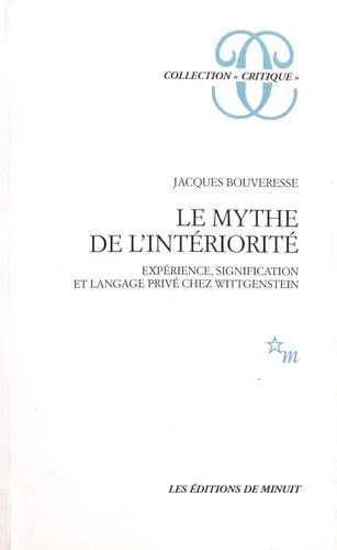 Le mythe de l'int�riorit�