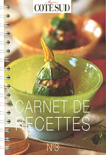Carnet de recettes Côté Sud