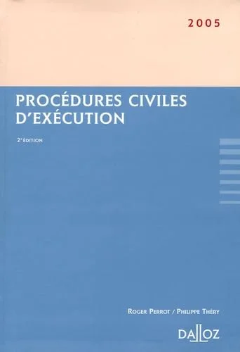 Proc�dures civiles d'ex�cution