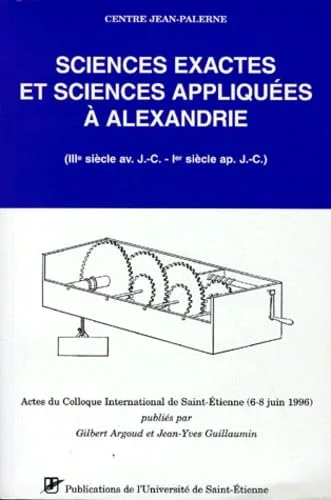 Sciences exactes et sciences appliqu�es � Alexandrie