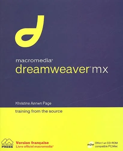Dreamweaver MX, CD-Rom