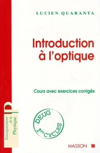 Introduction � l'optique